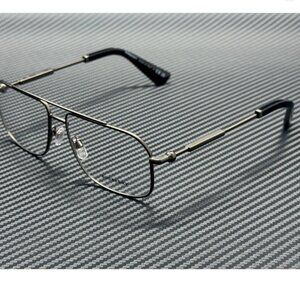 BURBERRY Grey Men's 58 mm Eyeglasses